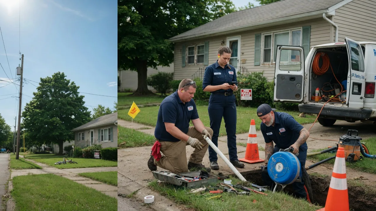 Sewer Line Repair in Churubusco, IN near me